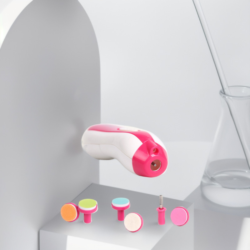 Factory Direct Sales Newborn Nail Clippers Baby Anti-Pinch Scissors Infant Electric Nail Grinder Grinding Head Accessories for Home Use