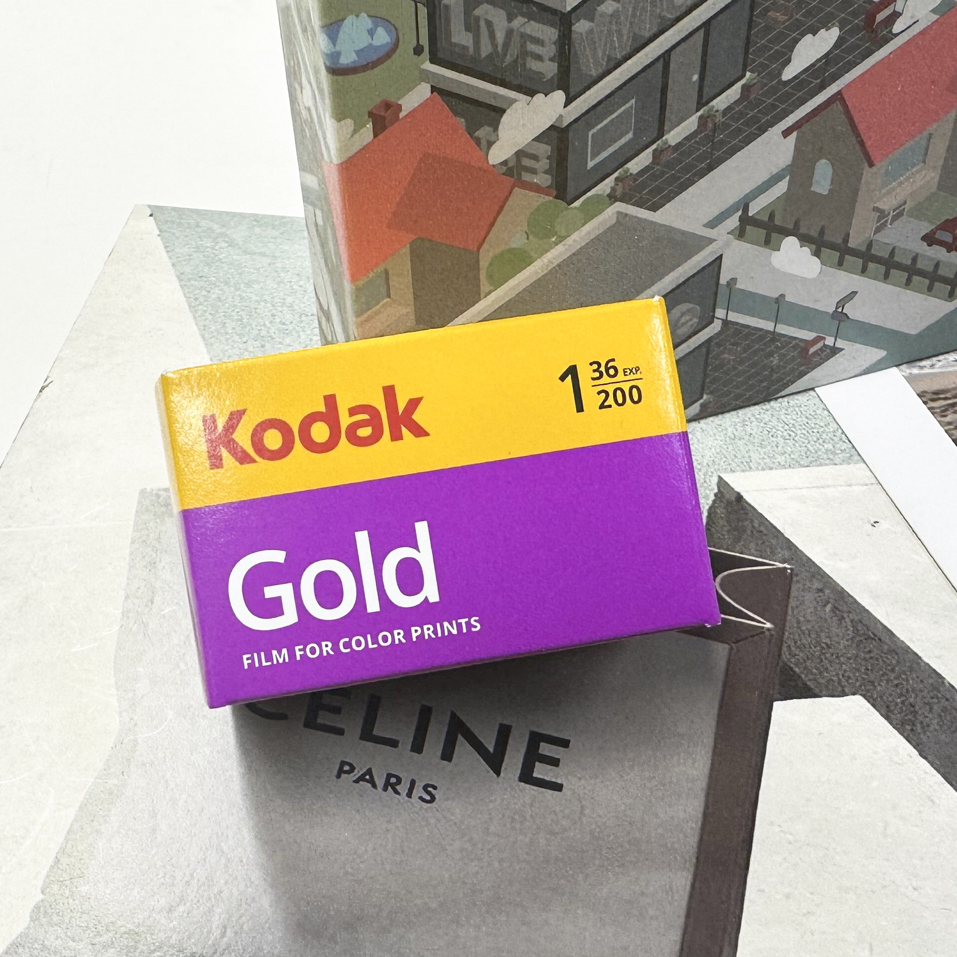 American Original Kodak 135 Gold Film Kodakgold200 Film Colorful Negative 36 Sheets Wholesale