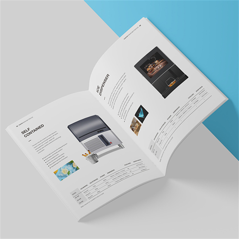 Album Printing Factory Corporate Brochure Printing Custom Production Book Manual Printing Album Sample Album Printing