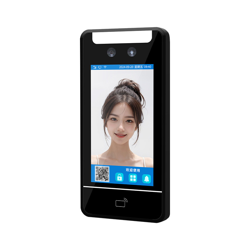 Office Building Face Recognition Access Control System All-in-One Brush Face Fingerprint Electronic Password Magnetic 4g Remote Access Control
