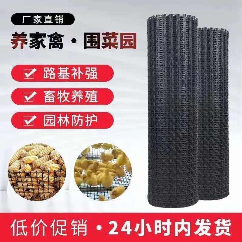 Thickened Chicken and Duck Fence Net, Plastic Net for Poultry Farming, Rubber Ring Garden Protective Net, Corn Grid Fence