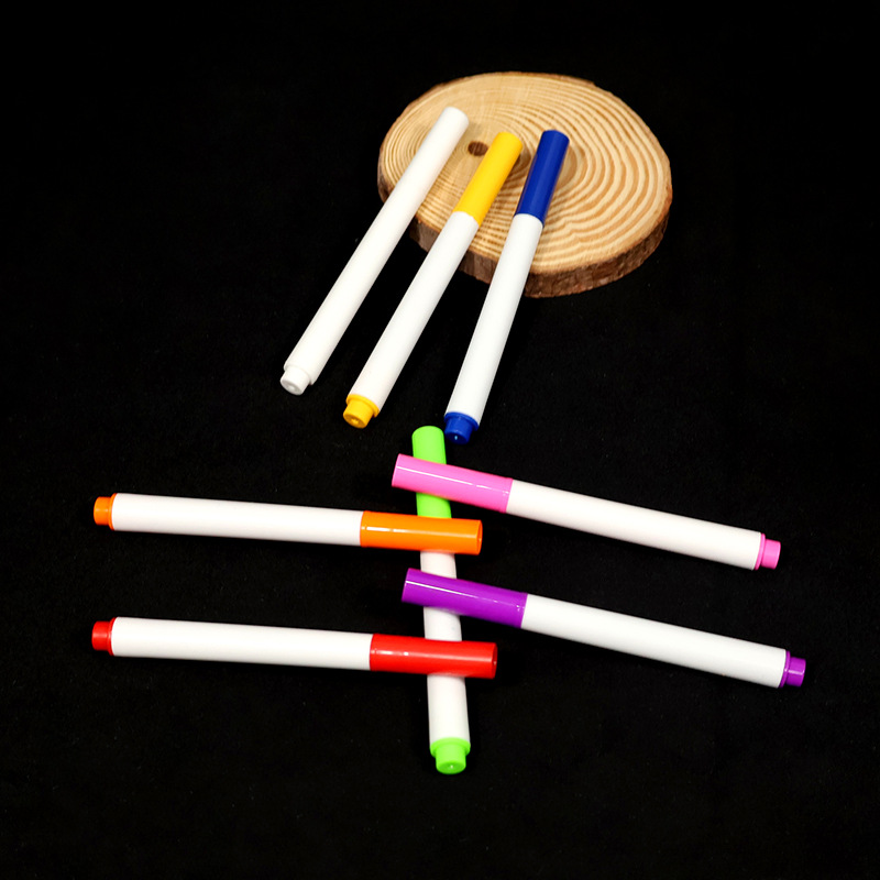 Source Factory Colorful Liquid Chalk 8-Colorful Set Environmentally Friendly Dust-Free Led Fluorescent Board Graffiti Erasable Blackboard Pen