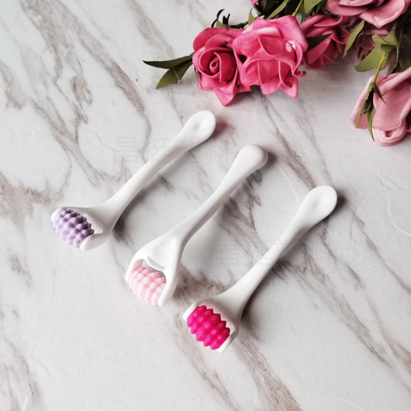 Face roller eye silicone roller eye cream massage stick mini silicone face Beauty Roller