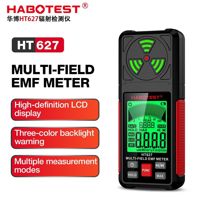 Магнитный тестер HT627 для электромагнитного излучения