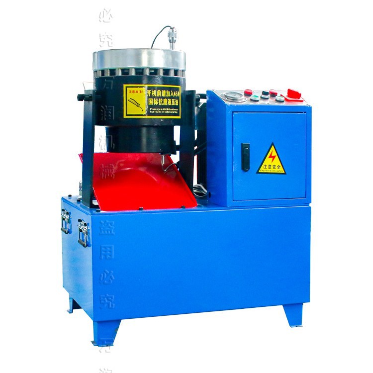 Cross-Border Customized Type 51 Tube Shrinking Machine Hydraulic Press Steel Pipe Pressing Machine Hydraulic Pneumatic Press Greenhouse Pipe Clamping Machine