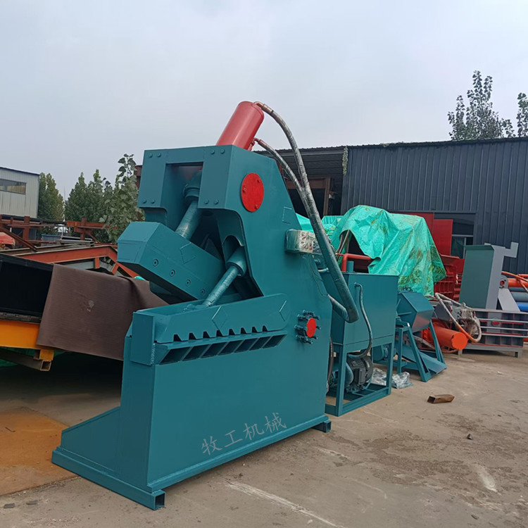 Metal Scrap Iron Hydraulic Shearing Machine 400 Ton Scrap Steel Crocodile Shear Manufacturer Hydraulic Tiger Head Shearing Machine Specifications