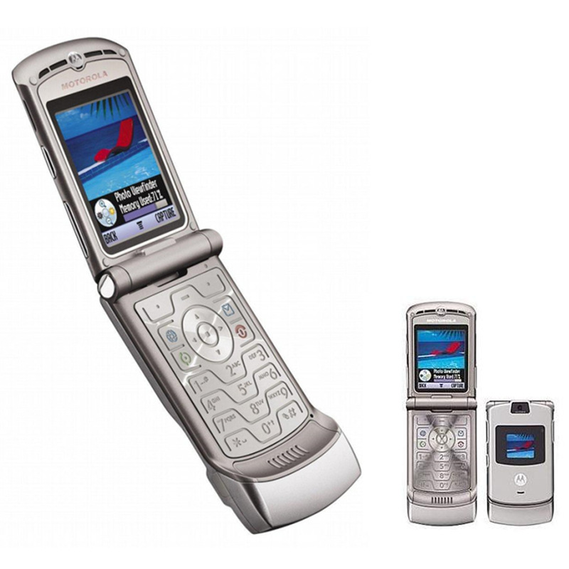 Classic recommend lightning shipping wholesale supply V3 stock mobile phone folding flip design suitable for spare phone