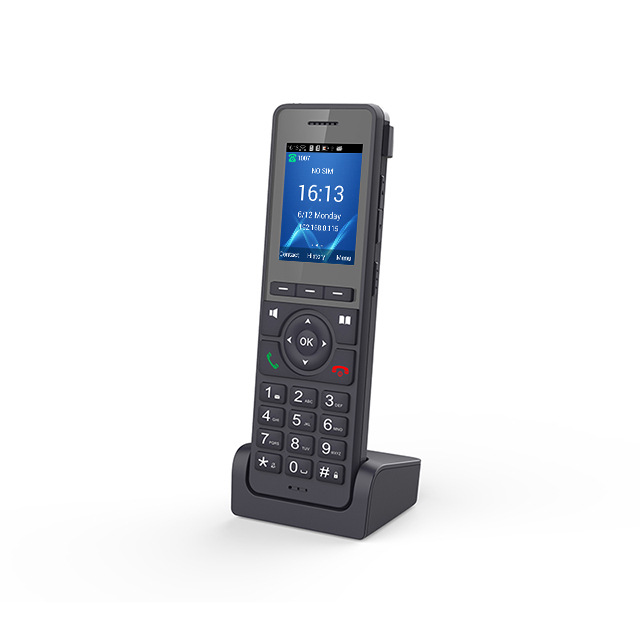 TF card call recording sip handheld phone 2.4G wifi dual sim card portable wireless phone handset