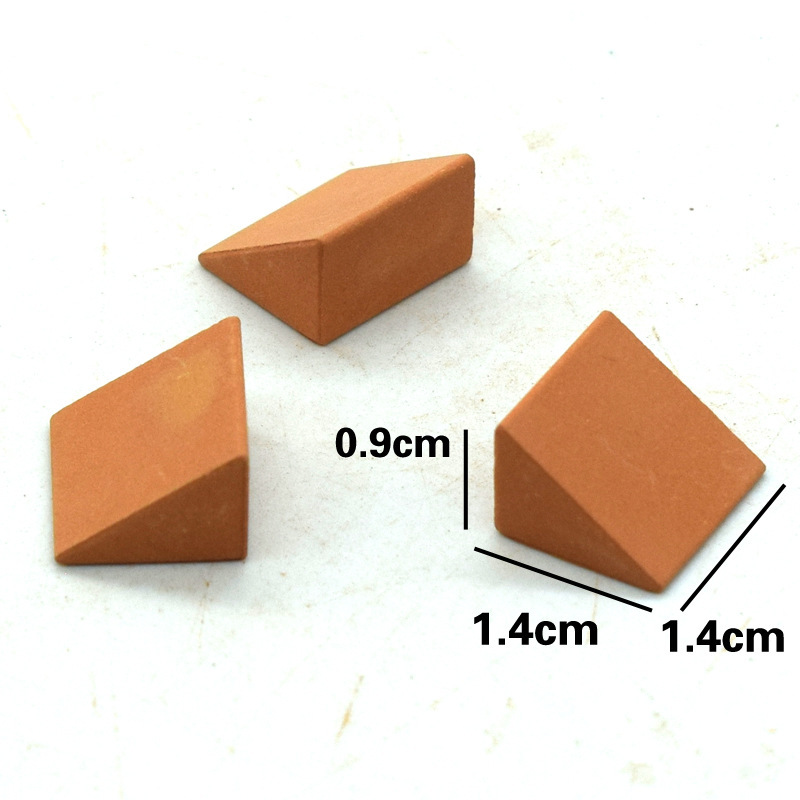 1:12 Scale Model Small Brick Building Blocks Toy DIY Children's House Building Red Bricks Clay Fired Brick Mason Creative