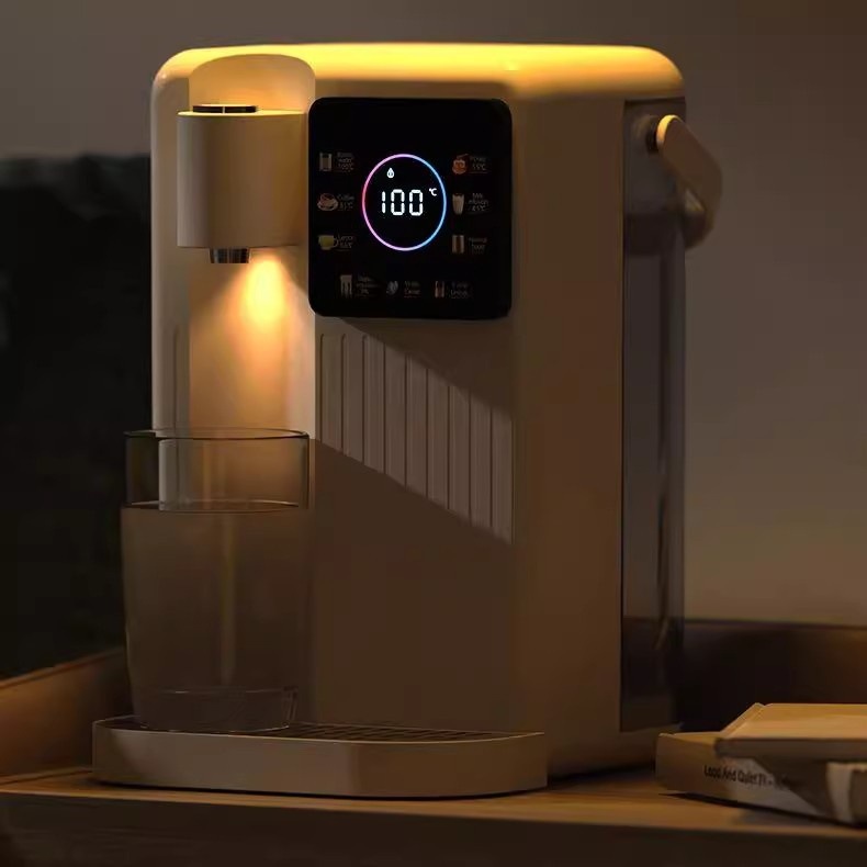 Amazon specializes in color screen instant hot water dispenser household overspeed hot desktop direct drinking machine Taiwan U.S. regulations European regulations British regulations