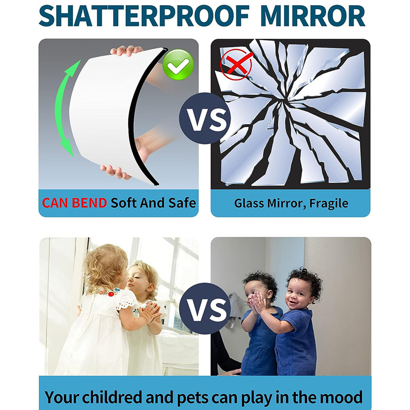 Amazon Internet Celebrity Mirror Full-Length Mirror Makeup Mirror Full-Length Mirror Decorative Reflector Shopee Aliexpress Cross-Border E-Commerce