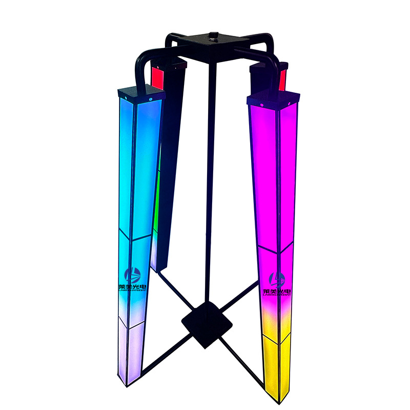 Bar atmosphere lamp splicing lamps creative stage decoration four-claw Rubik's cube LED light box colorful marquee tube