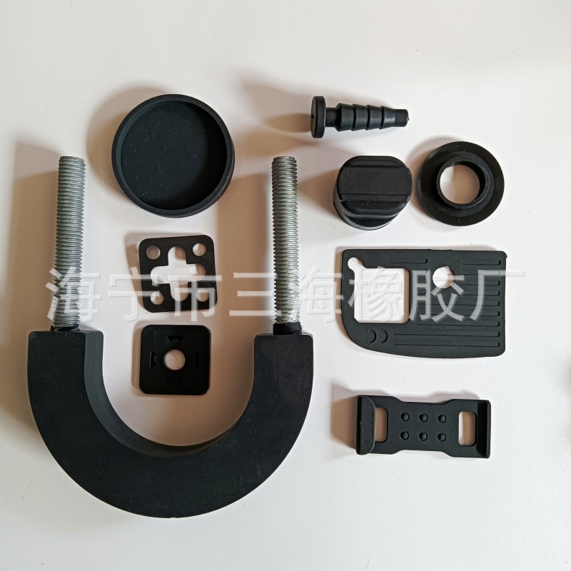 Rubber Products Customized Natural Rubber Oil-Resistant Nbr Corrosion-Resistant Fluorine Rubber Epdm Sealing Ring Shock-Absorbing Pad Special-Shaped Parts