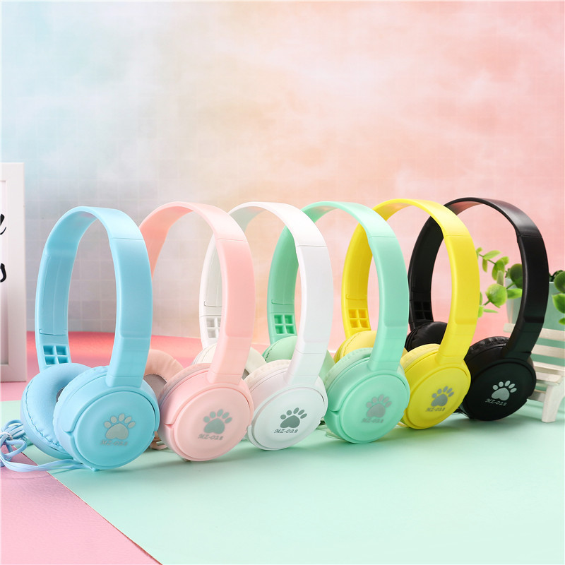 Наушники в виде кота Mz-028, накладные, проводные, для игр, с шумоподавлением, оптовая продажа