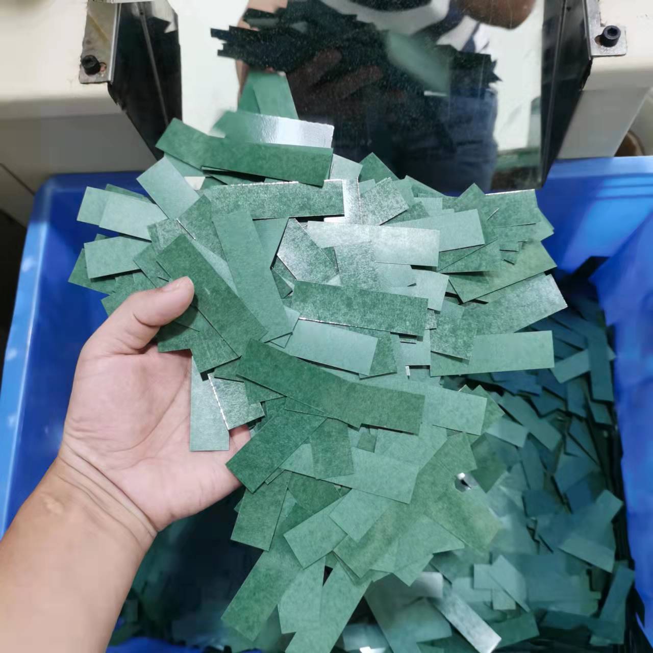 6520 Highland Barley Paper Adhesive 18650 Flame Retardant Green Shell Paper Lithium Battery with UL Highland Barley Paper