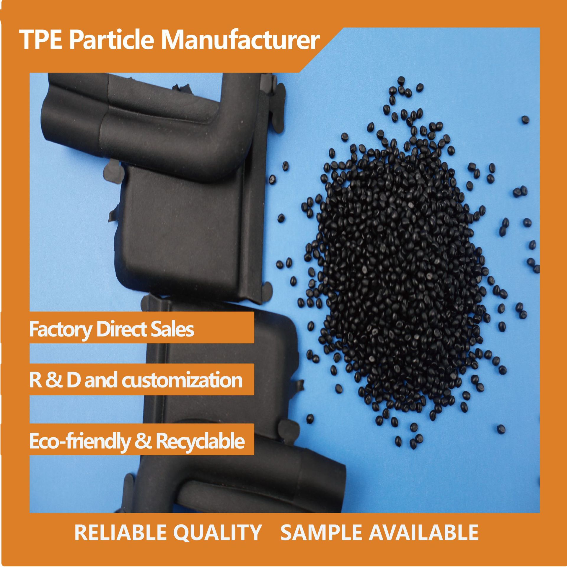 Производитель специализируется на Tpv угловых материалах частицы, устойчивые к маслу, легкие в формовании для автомобилей, высокая адгезия, вспененный этилен-пропиленовый каучук