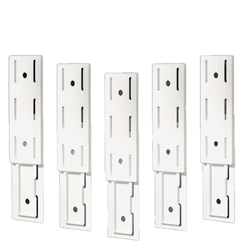 Plug-in Holder Wall-mounted Socket Plug-in Storage Rack Punch-free Patch Board Router Fixed Wall Sticker
