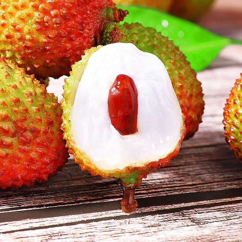 Feizixiao Lychee Authentic Hainan Freshly Picked Seasonal Fruits Guangdong Whole Box Wholesale Manufacturer Foreign Trade