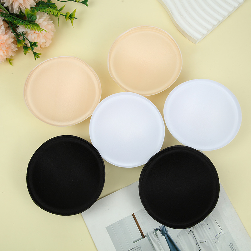 Прямые поставки, поролоновая круглые накладки для бюстгальтера, замена, жесткий хлопок