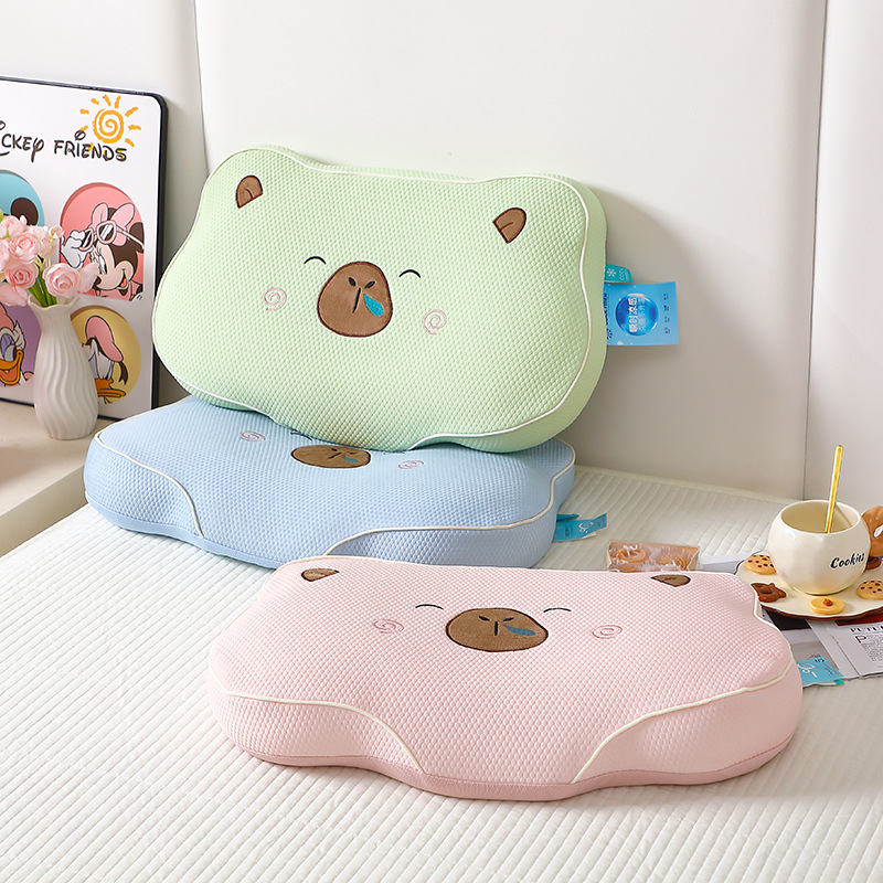 Подушка с эффектом охлаждения, память из хлопка, подушка для сна из гречневой оболочки, двухсторонняя подушка