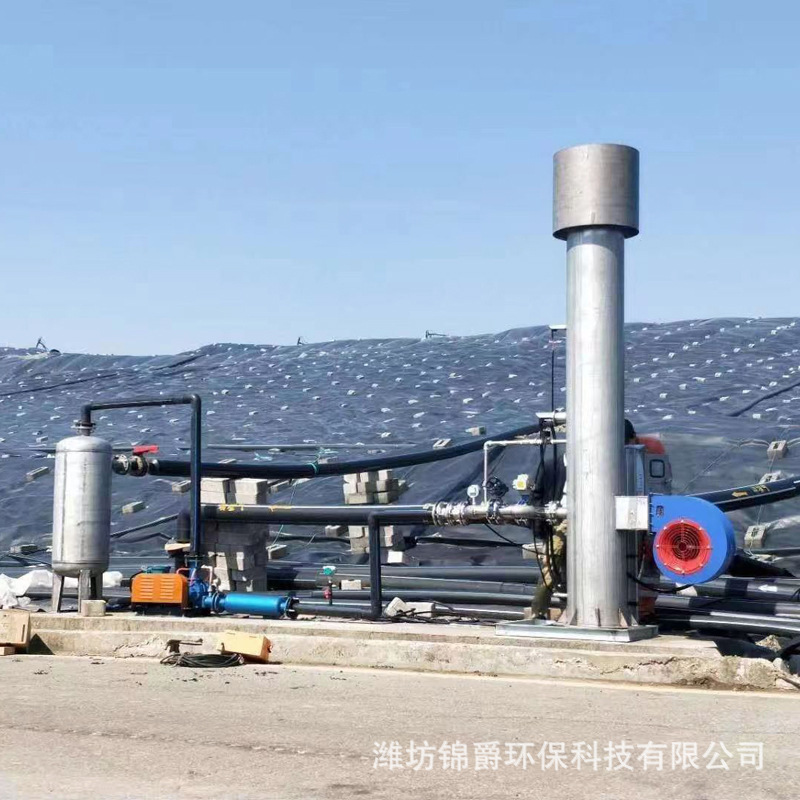 Biogas Internal Combustion Torch 300 Square Sewage Treatment Plant Biogas Torch Sewage Plant Biogas Exhaust Gas Combustion Equipm
