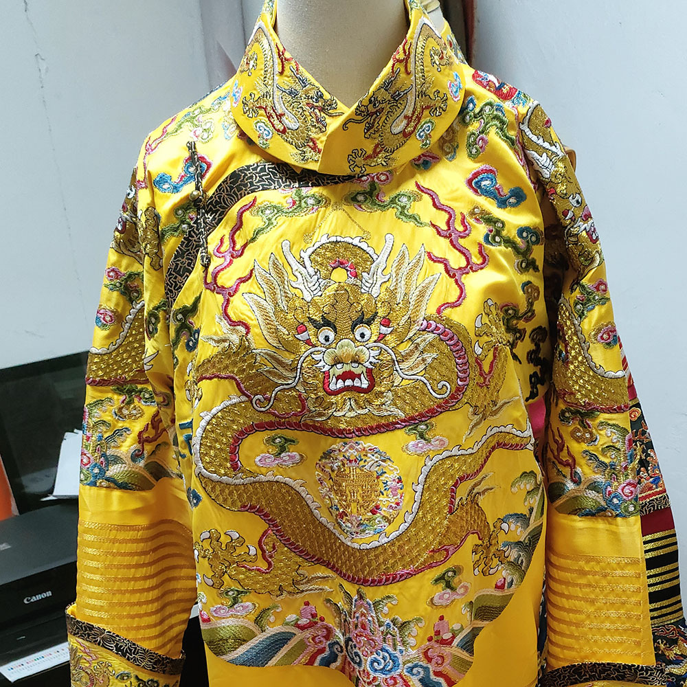 Древний костюм ханфу, костюм для выступлений династий Цин и Мин, кастомизированный для Запретного города