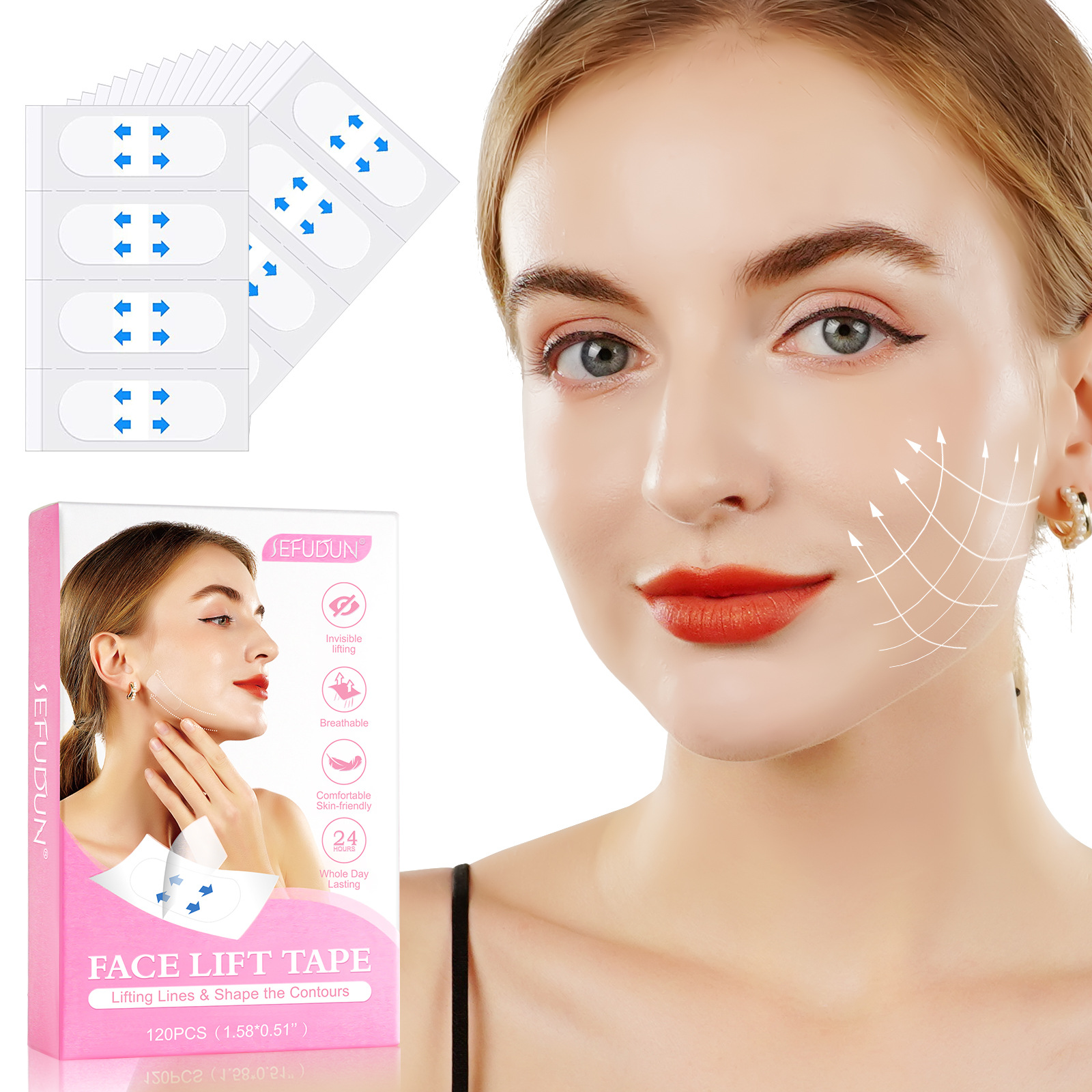 Cross-Border Sefudun Facial Lifting Patches