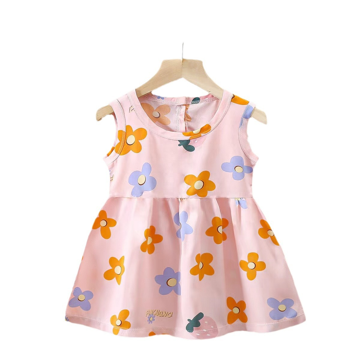 Children's clothing summer children's skirt girls cotton silk skirt baby dress princess skirt wholesale vest skirt baby clothes treasure
