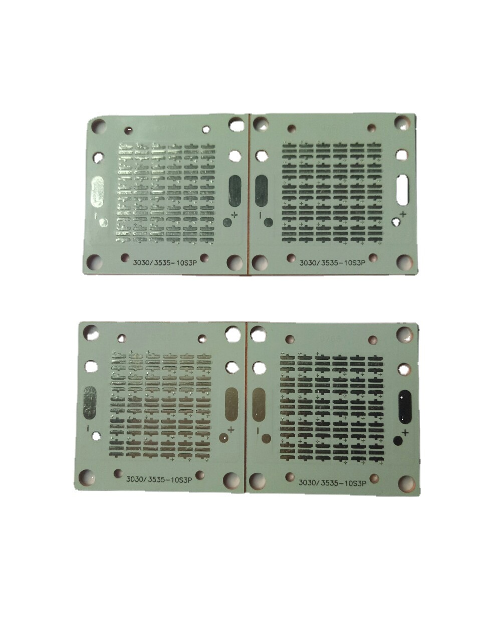 Single-sided LED circuit board copper substrate square 40mm thermoelectric separation copper PCB