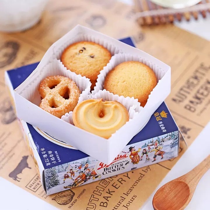 Imported Danish Crown Cookies Danisa 30G/72G/90G/163G Boxed Souvenir Snacks Wedding Cakes
