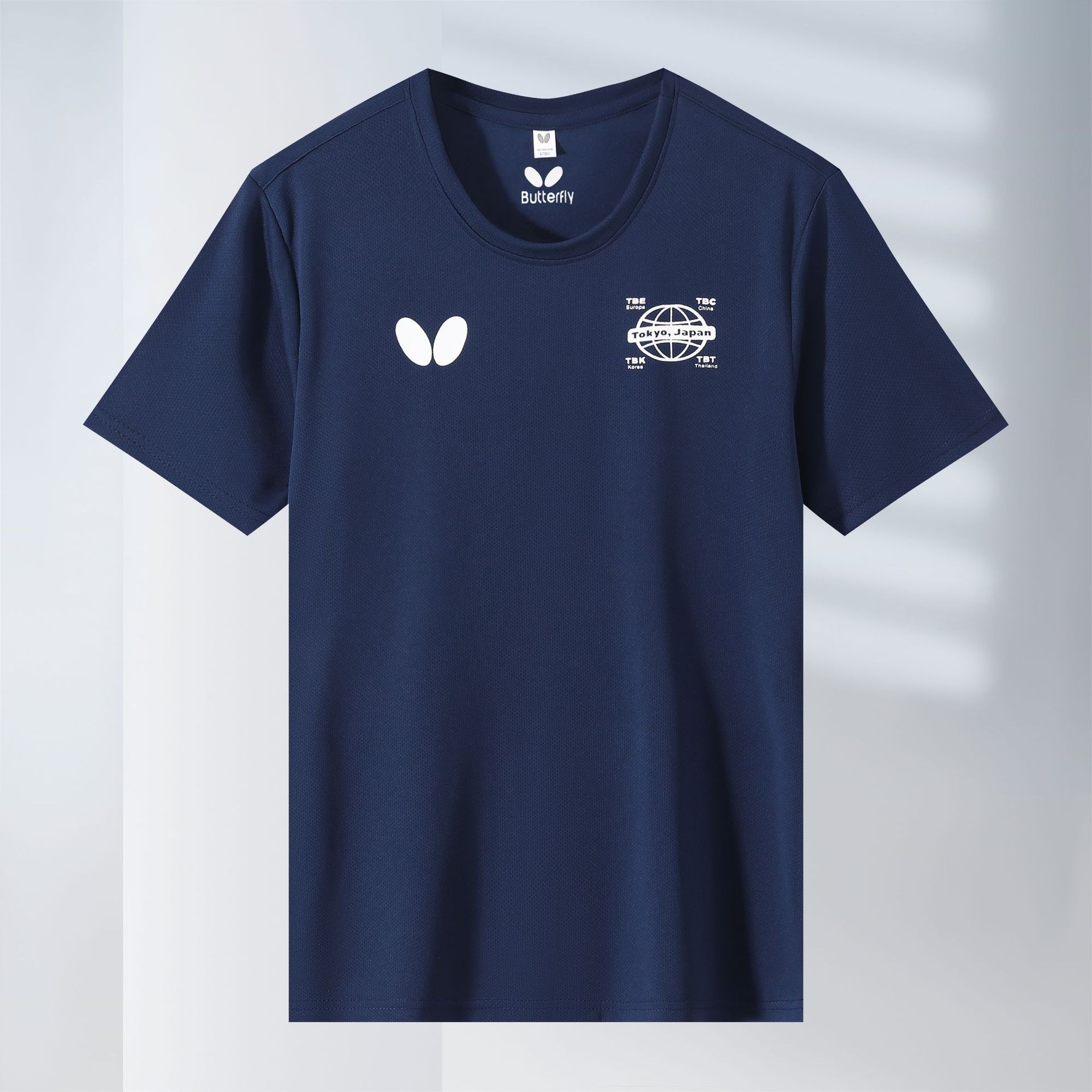 25 New Zhang Jike Fan Zhendong Butterfly Table Tennis Suit Quick-drying Competition Training Sports Short-sleeved Jacket Printing