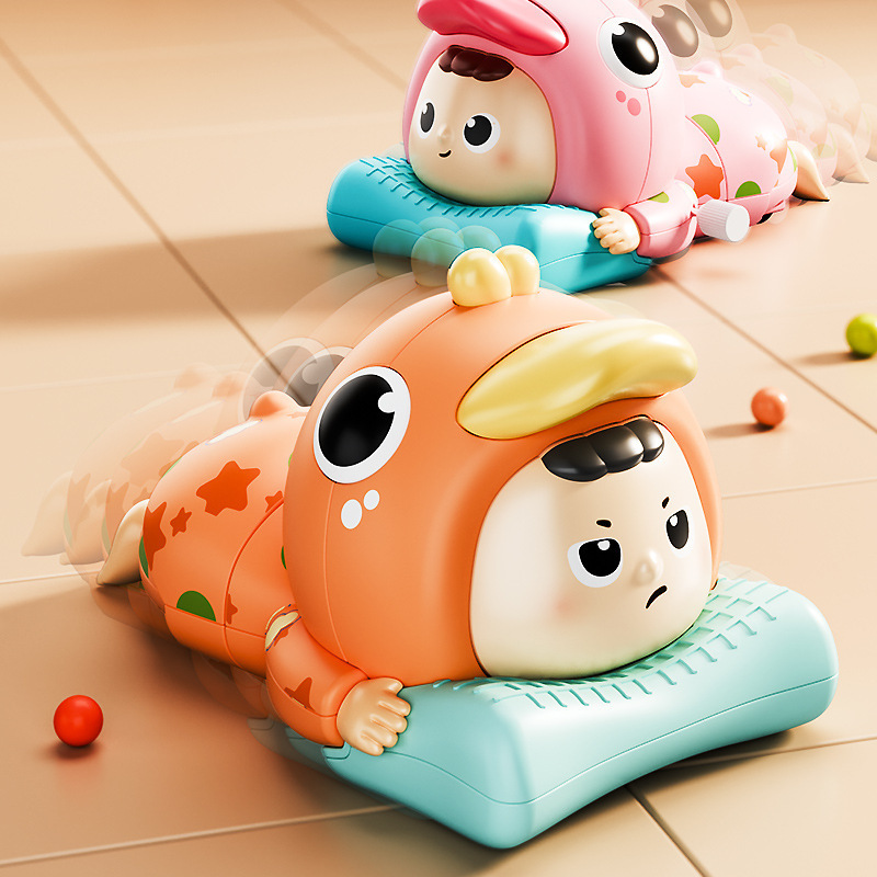 Children's Baby Learning Crawling Toys Educational Children's Baby Toys Guide Head-up Training Educational Early Education Crawling Toys