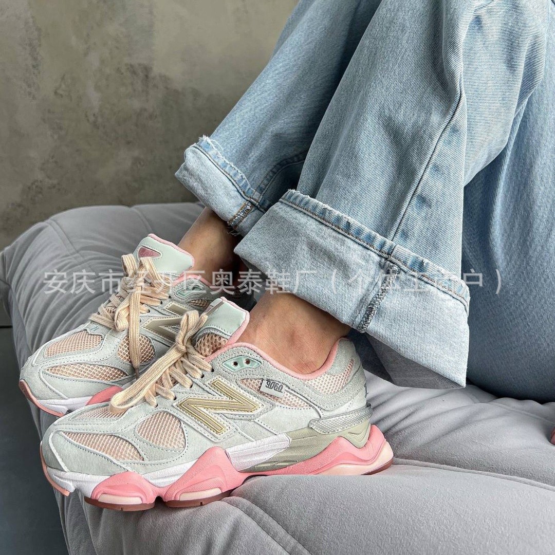 Cross-Border Dropshipping Putian Shoes Pure Original New Balance Nb9060 Yuanzu Gray Dad Shoes Nb Retro Running Shoes Couple