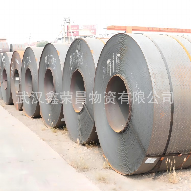 Ezhou Area Q235B Pattern Plate Roll Open Ping 2-12 * 1250/1500 * C Pattern Plate Walkway Plate