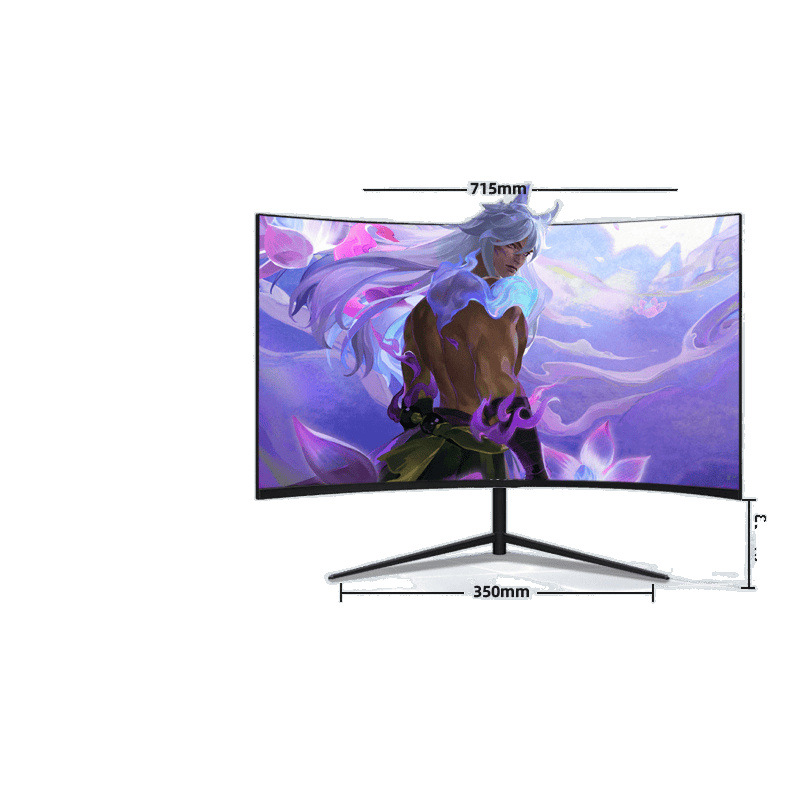 32/27/ 24inch Monitor Curved 2K240Hz Computer E-Sports Ips Screen 4K144Hz High-Definition Game Large Screen