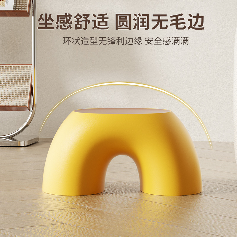 [Liangshe Original] Stool Household Living Room Plastic Bench Children's Stool Household Low Stool Bathroom Stool Small Bench