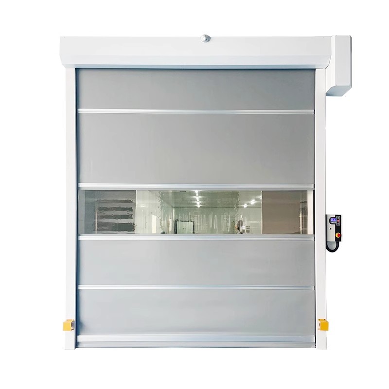Pvc Fast Door Automatic Sensor Lift Door Dust-Free Workshop Rolling Door Electric Door Temperature Measurement Door Industrial Stacking Door