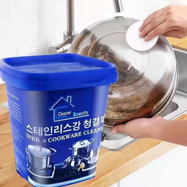 Household Multifunctional Stainless Steel Cleaning Paste Kitchenware Cleaning Degreasing Cleaner Manufacturer Direct Sales Wholesale