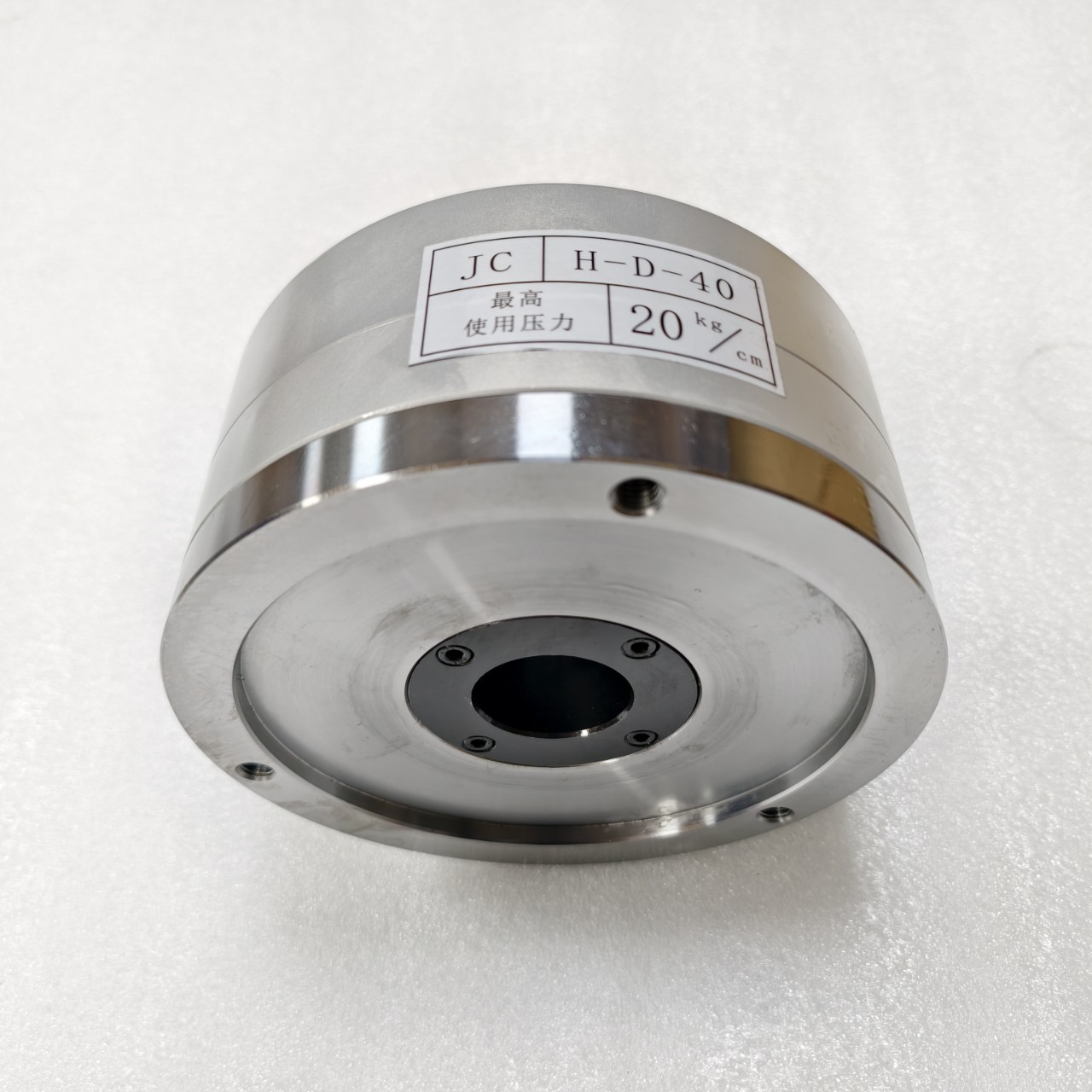 0640 Pneumatic Rotary Seat Jc-H-D-40 Pneumatic Chuck Seat Rotary Front-Mounted Lathe Chuck Pneumatic Motor