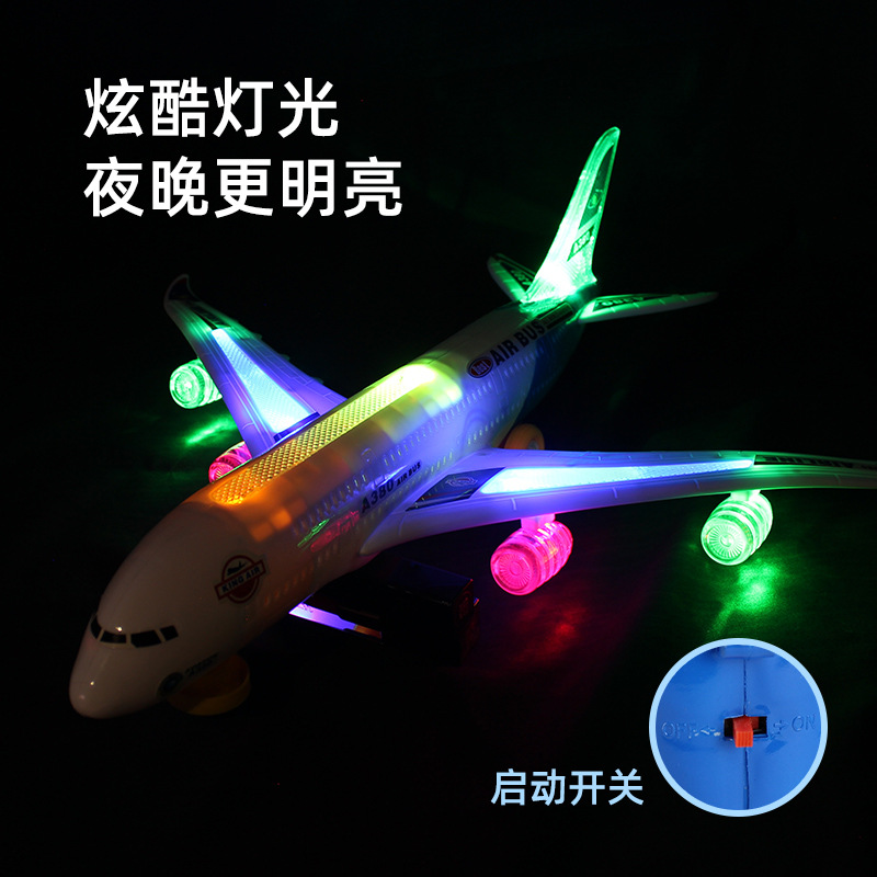 Electric Educational Airplane Toy Can Deform, Rotat, Dancing, Light and Music Passenger Aircraft for Kidsren and Babies, Helicopter for Men and Women