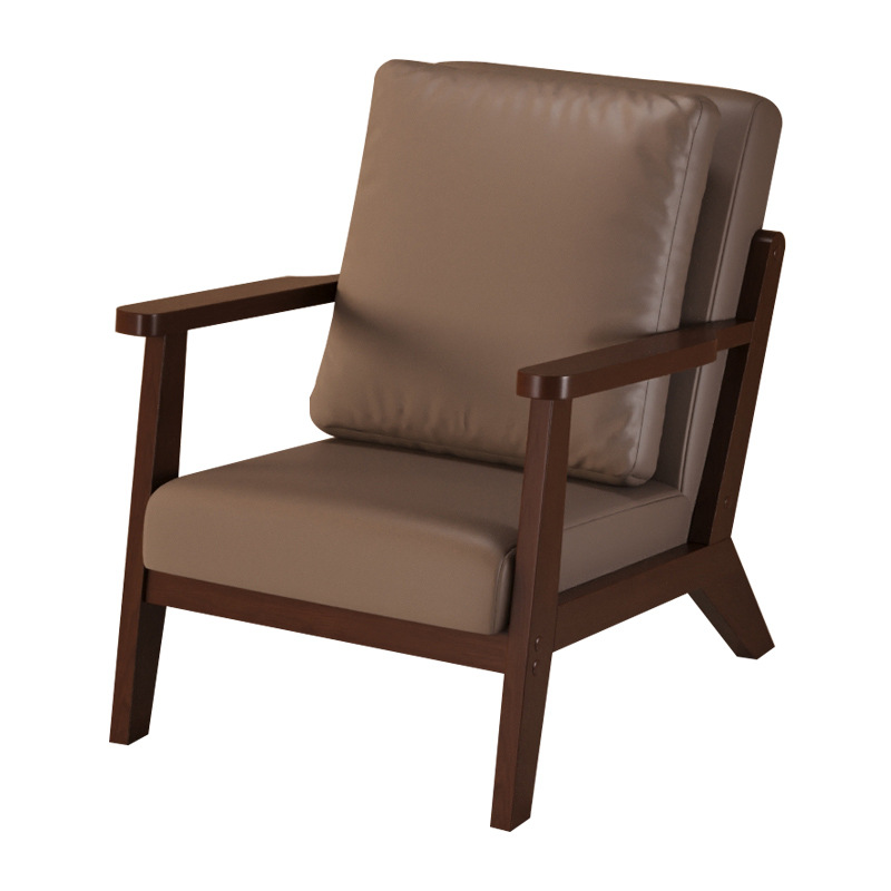 Solid Wood Dining Room Sofa, Creative Furniture, Cafe, Artistic Simplicity, Bar, Comfortable and Elegant, Complete Set of Table and Chair Combination