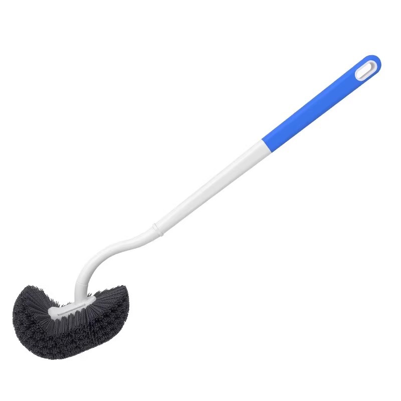 Toilet Brush Household No Dead Corner Toilet Wall-Mounted Squat Toilet Bathroom Toilet Brush Long Handle Cleaning Brush Wholesale
