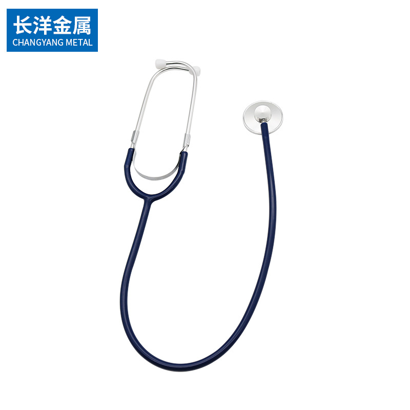 Ninghai Factory Direct Supply Aluminum Single Use Teaching Stethoscope Variety of Color Teaching Stethoscope