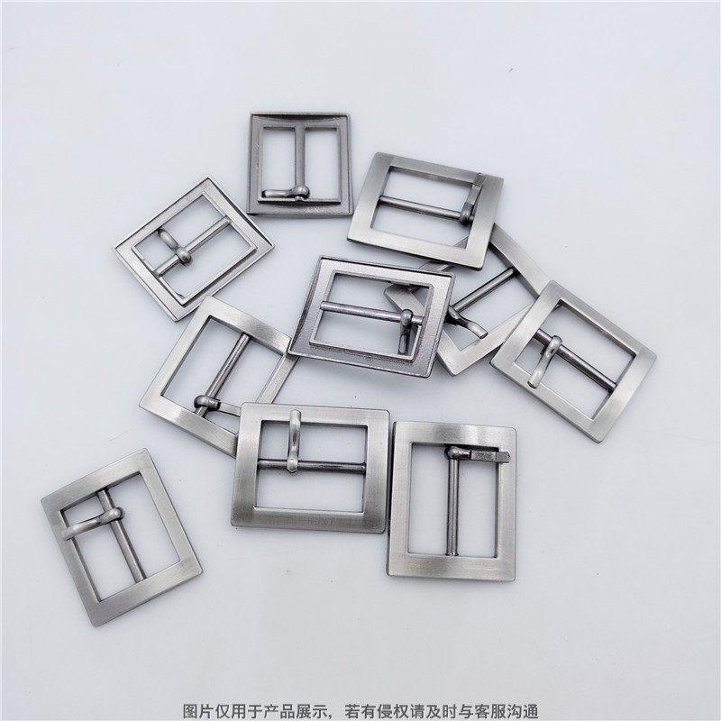 2cm Pin Buckle with Pin, Japanese-Style Buckle, Shoe Buckle, Zinc Alloy Japanese-Style Shoe Buckle, 17mm Loop Backpack Adjustment Buckle