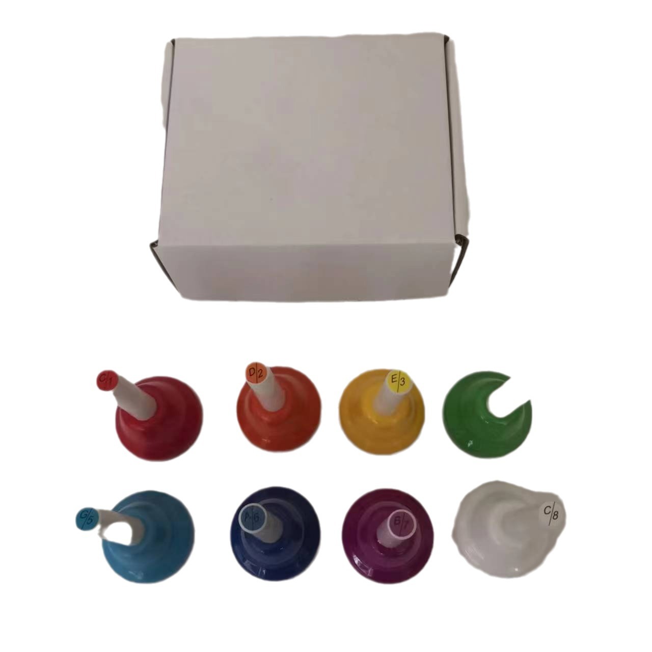 Strike Musical Instruments, Preschool Education Teaching Aids, Orff Musical Instruments, Early Education Eight-Tone Rattle, Class Bell, Eight-Tone Bell