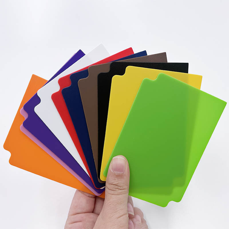 Pp Separator Multi-Color Card Separator Game Pokemon Werewolf Ultraman Card Box Universal Slice