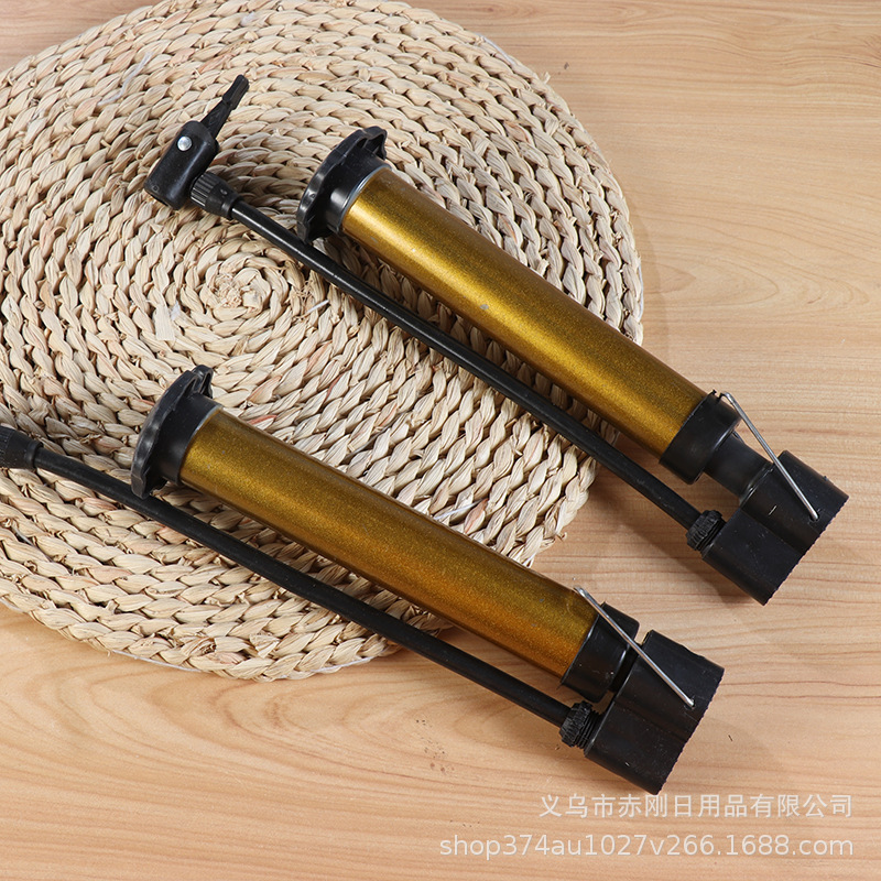Supply mini portable high-pressure bicycle pump small basketball pump 2 yuan store stall supply