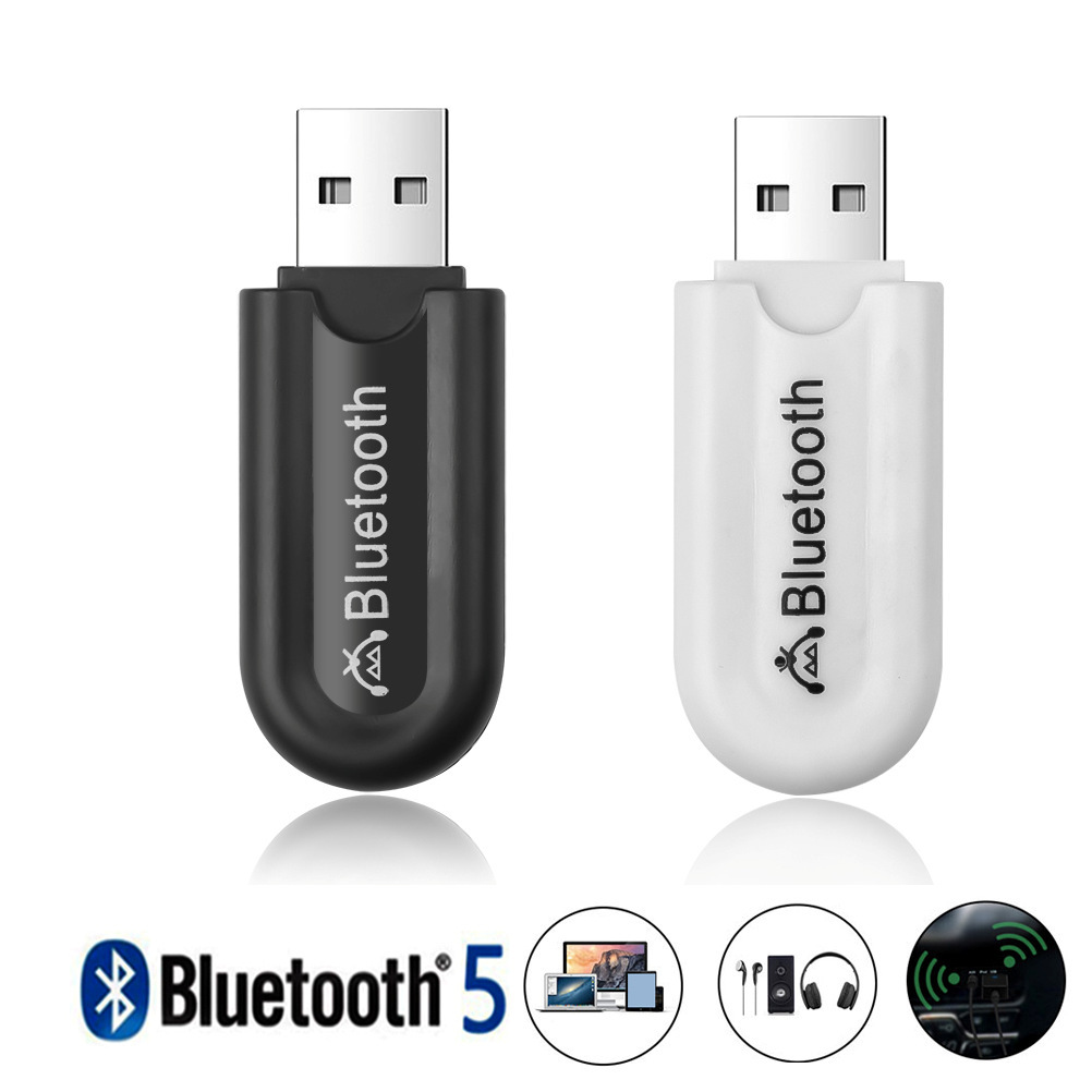 3.5mm Bluetooth Adapter 5.0 Music Wireless Receiver USB Audio Audio Car Bluetooth Transmitter