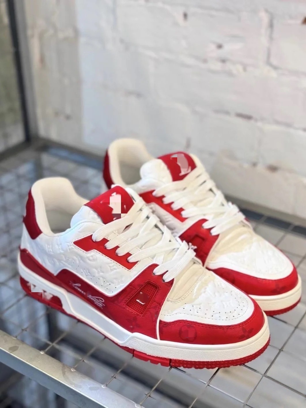 White Cement Trainer Men's Shoes Black Pink Black Denim Versatile Gray Denim Black Warrior Casual Women's Sneakers Donkey