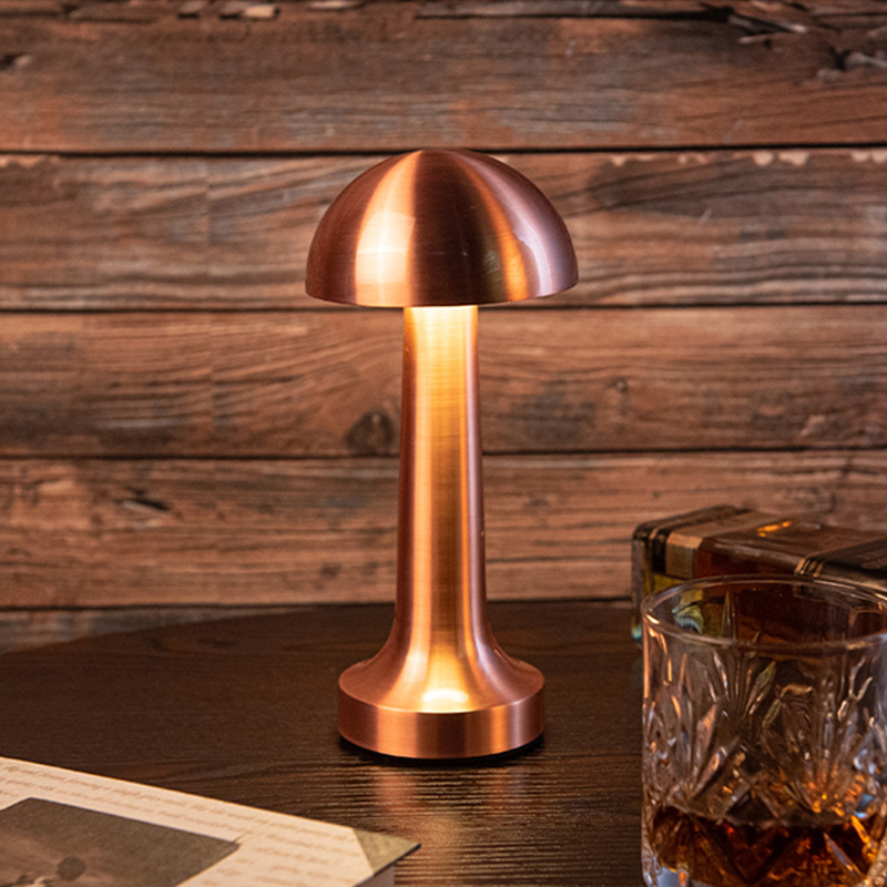 Настольная лампа для баров, прозрачная, атмосферная, ретро, для кемпинга, ночная лампа